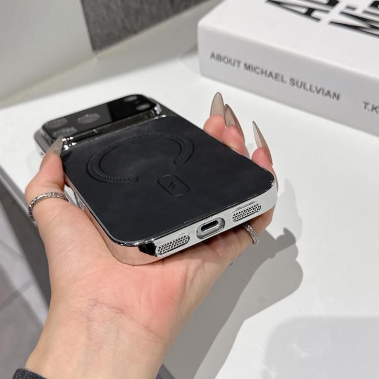 Custodia magnetica in pelle per iPhone 17 Pro e Pro Max