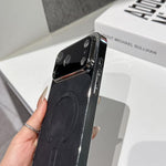 Custodia magnetica in pelle per iPhone 17 Pro e Pro Max