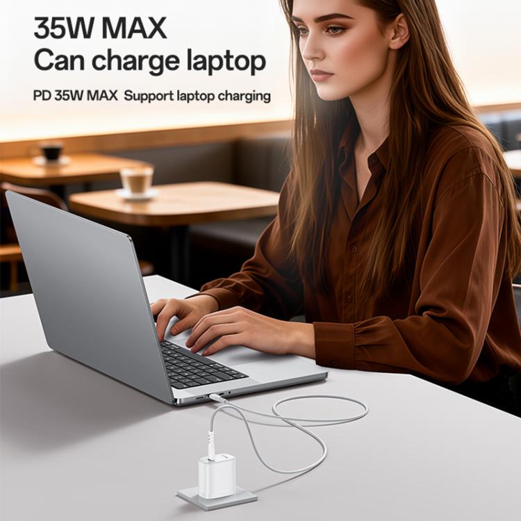 Set caricabatterie rapido Yesido YC20U PD35W USB-C con cavo