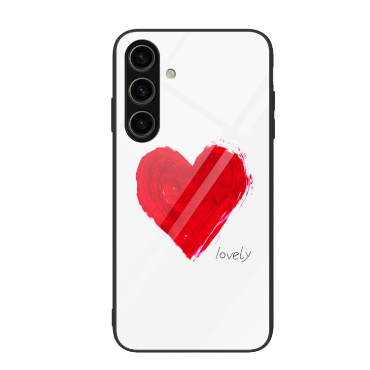 Custodia vetro colorato dipinto per Samsung Galaxy S26+ 5G
