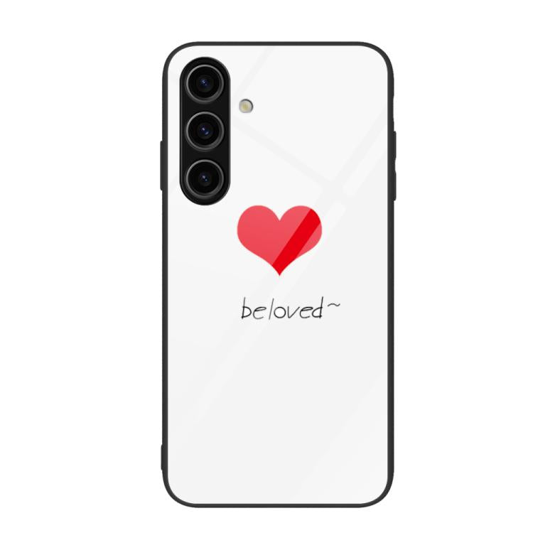 Custodia in vetro colorato dipinto per Samsung Galaxy S26 5G