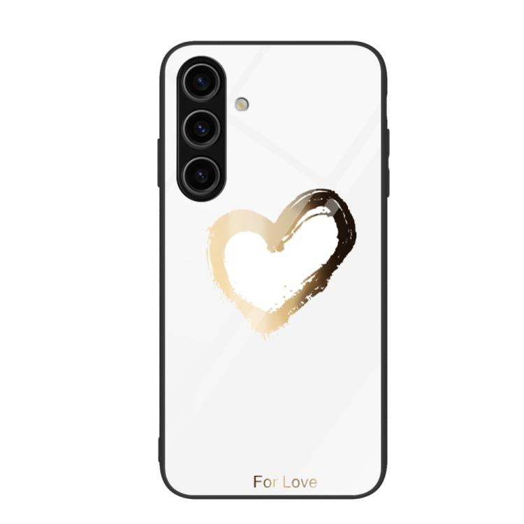 Custodia in vetro colorato dipinto per Samsung Galaxy S26 5G