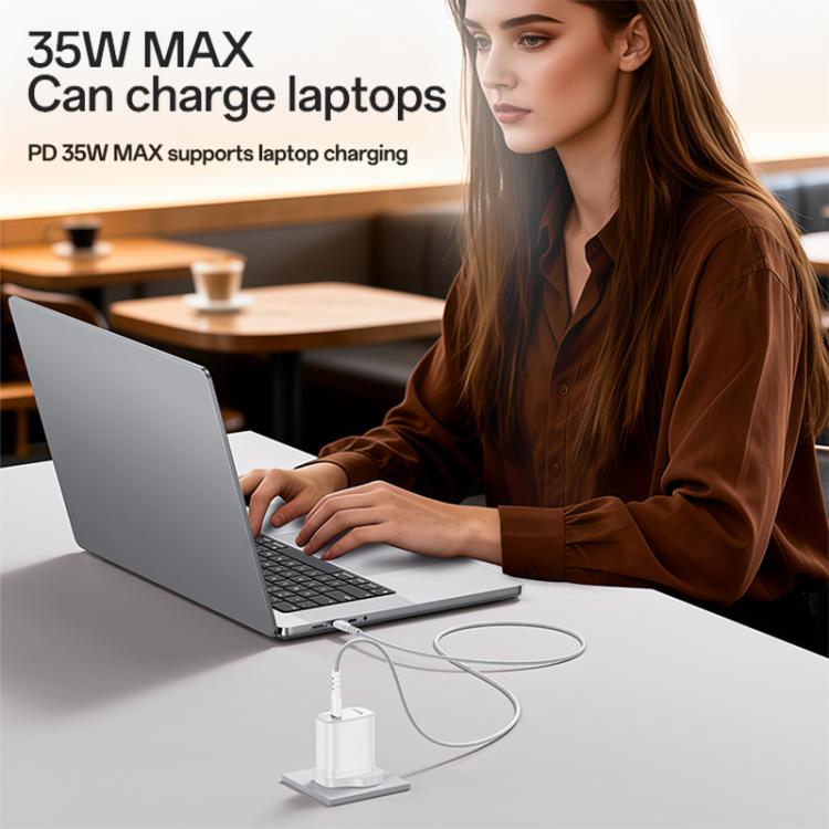 Set caricabatterie rapido Yesido YC153 PD35W USB-C con cavo Type-