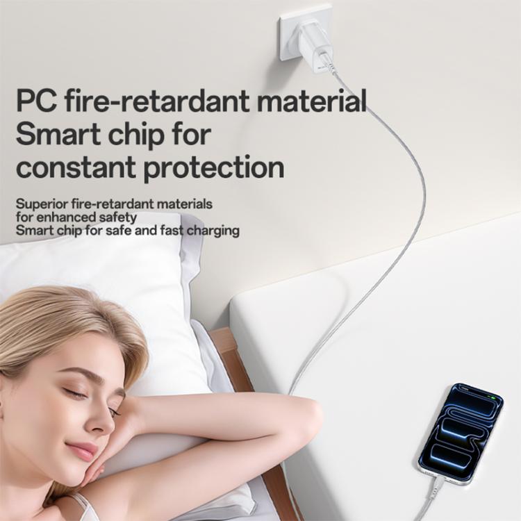 Set caricabatterie rapido Yesido YC153 PD35W USB-C con cavo Type-