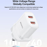 Set caricabatterie Yesido YC150 12W doppia USB con cavo Type-C