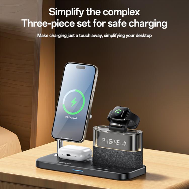 Stazione di ricarica wireless magnetica multifunzione 6 in 1 Yesi