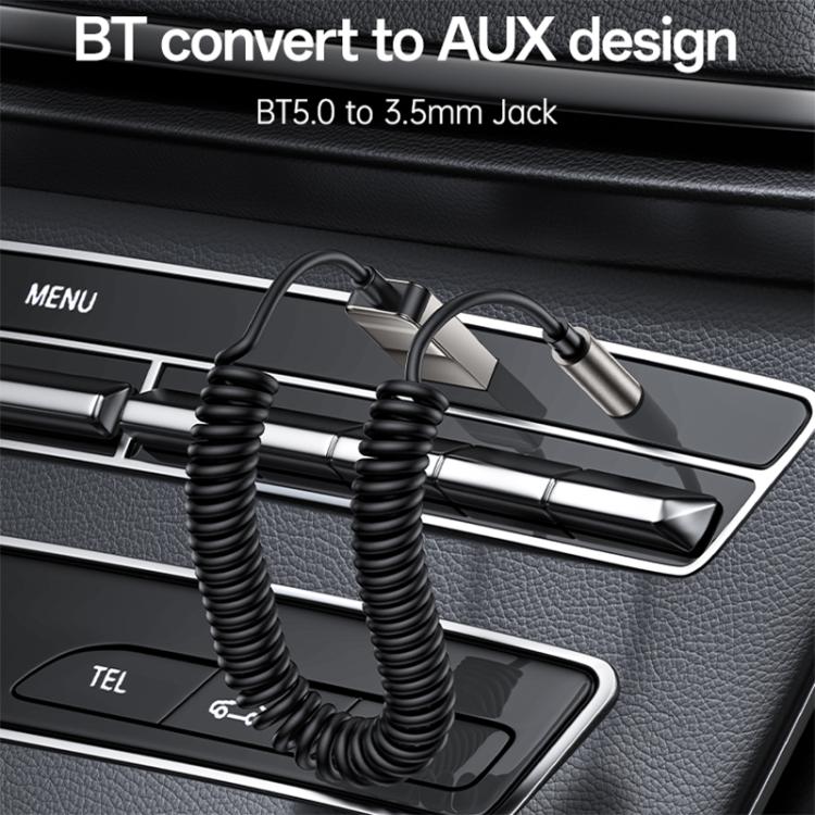 Adattatore Bluetooth 5.0 per auto con ingresso AUX 3,5 mm