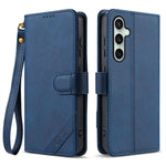 Portafoglio a tre carte con protezione RFID per Samsung Galaxy S25 Ultra, S24