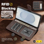 Portafoglio a tre carte con protezione RFID per Galaxy S26 serie