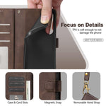 Portafoglio a tre carte con protezione RFID per Samsung Galaxy S23 5G