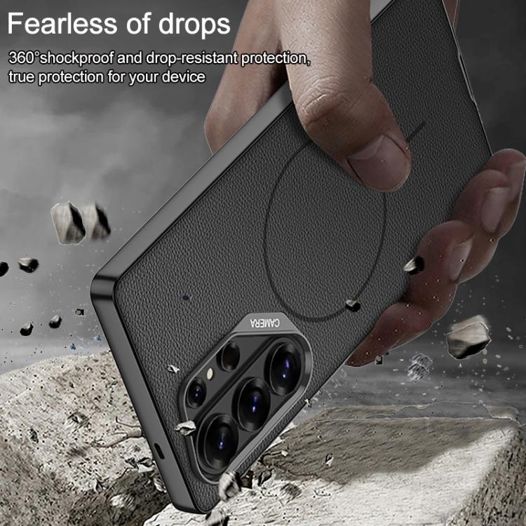 Custodia magnetica GKK con foro fotocamera per Samsung Galaxy S26, S25 e S24