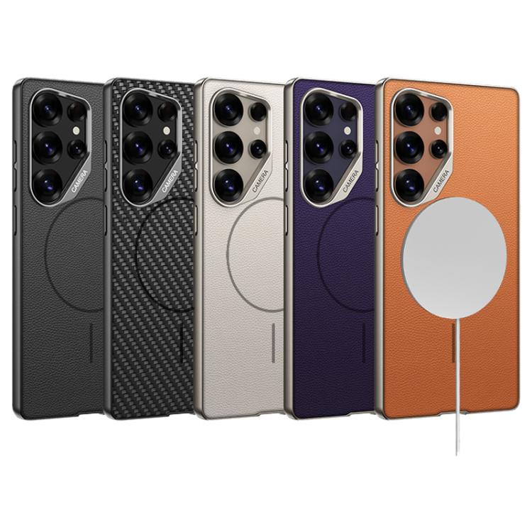 Custodia magnetica GKK con foro fotocamera per Samsung Galaxy S26, S25 e S24