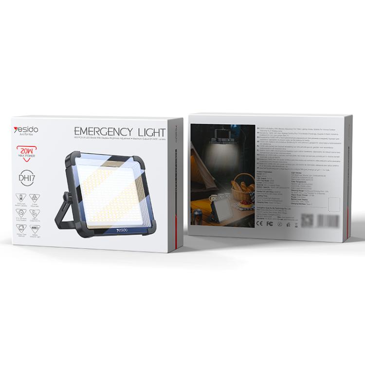 Faro di emergenza per esterni Yesido DH17 600 LED