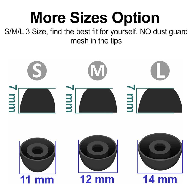 Inserti auricolari in silicone per Galaxy Buds2 Pro e Buds+