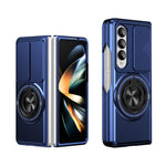 Custodia per telefono multifunzionale magnetica antiurto con finestra scorrevole per obiettivo., For Galaxy Z Flip3 5G, For Galaxy Z Fold3 5G