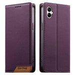 Custodia Dierfeng in ecopelle con magnete e RFID per Galaxy A55 5G, A35 5G, A05
