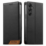 Custodia Dierfeng in ecopelle con magnete e RFID per Galaxy A55 5G, A35 5G, A05