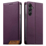 Custodia Dierfeng in ecopelle con magnete e RFID per Galaxy A55 5G, A35 5G, A05