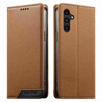 Custodia Dierfeng in ecopelle con magnete e RFID per Galaxy A26 5G, A36 5G, A06