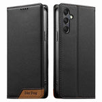 Custodia Dierfeng in ecopelle con magnete e RFID per Galaxy A25 5G, A24 4G, A14