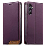 Custodia Dierfeng in ecopelle con magnete e RFID per Galaxy A25 5G, A24 4G, A14