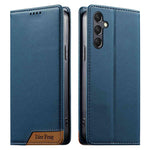 Custodia Dierfeng in ecopelle con magnete e RFID per Galaxy A25 5G, A24 4G, A14