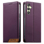 Custodia Dierfeng in ecopelle con magnete e RFID per Galaxy A25 5G, A24 4G, A14