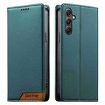 Custodia Dierfeng in ecopelle con magnete e RFID per Galaxy A25 5G, A24 4G, A14