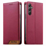 Custodia Dierfeng in ecopelle con magnete e RFID per Galaxy A25 5G, A24 4G, A14