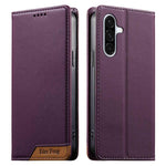 Custodia Dierfeng in ecopelle con magnete e RFID per Galaxy A26 5G, A36 5G, A06