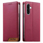 Custodia Dierfeng in ecopelle con magnete e RFID per Galaxy A26 5G, A36 5G, A06