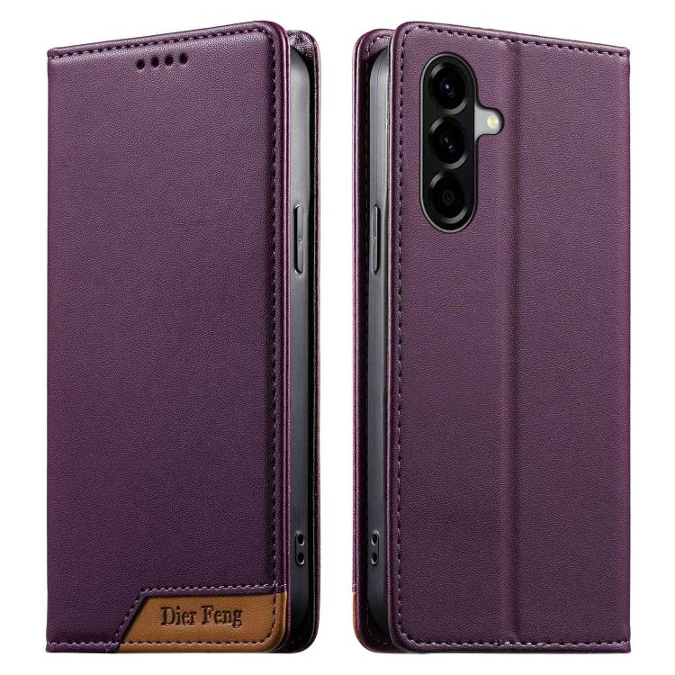 Custodia in ecopelle con magnete e RFID per Galaxy A57, A37, A27 e A56 5G