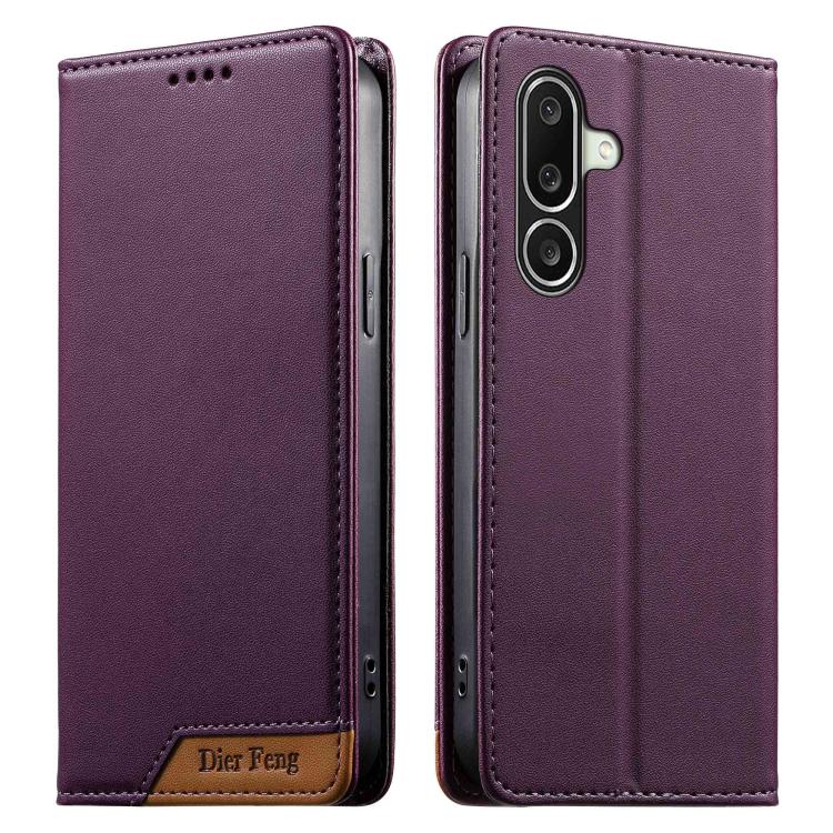 Custodia in ecopelle con magnete e RFID per Galaxy A57, A37, A27 e A56 5G