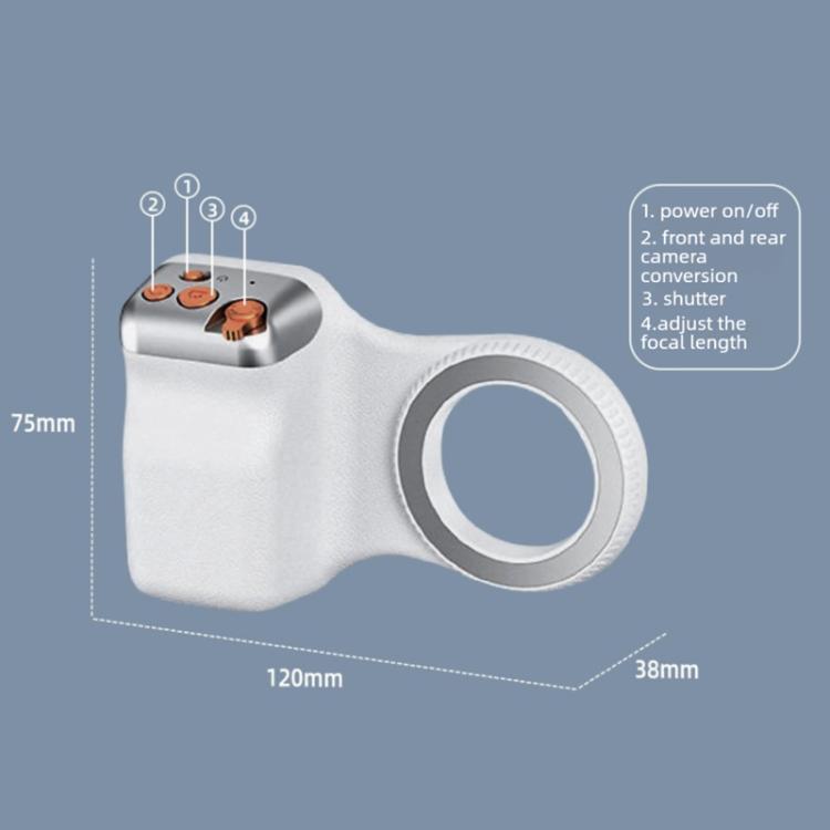 Supporto magnetico smartphone con impugnatura ergonomica