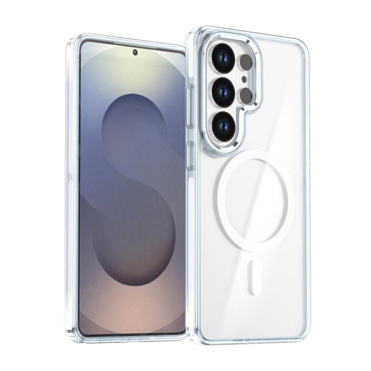 Custodia magnetica trasparente bicolore per Samsung Galaxy S26 Ultra 5G