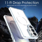 Custodia magnetica trasparente bicolore per Samsung Galaxy S26 Ultra 5G