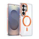 Custodia magnetica trasparente bicolore per Samsung Galaxy S26 Ultra 5G