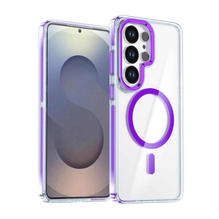 Custodia magnetica trasparente bicolore per Samsung Galaxy S26 Ultra 5G