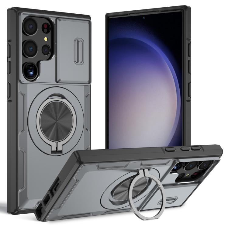 Supporto girevole Camshield con custodia MagSafe per Galaxy S25, S24 e S23 Ultra