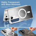 Custodia magnetica con glitter per Samsung Galaxy S26 Ultra 5G