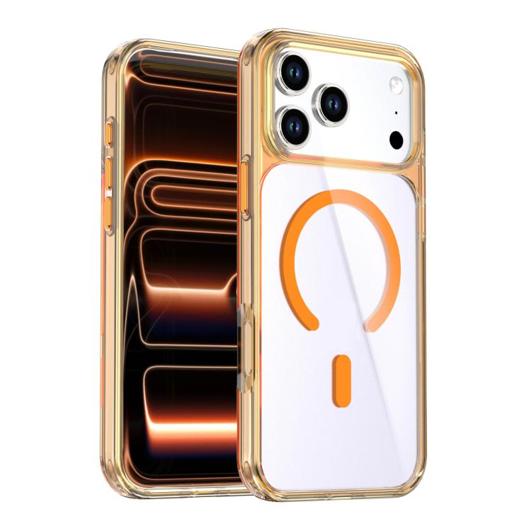 Custodia magnetica in cristallo colorato per iPhone 17 Pro Max