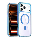 Custodia magnetica in cristallo colorato per iPhone 17 Pro Max