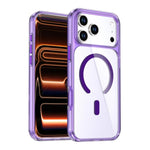 Custodia magnetica in cristallo colorato per iPhone 17 Pro Max