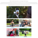 Monitor per selfie Feelworld MC4 con connessione wireless