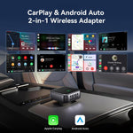 Adattatore wireless JOYROOM JR-CP3 Serie CarPlay 2 in 1 per CarPlay/Android Auto