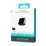 Adattatore wireless JOYROOM JR-CP3 Serie CarPlay 2 in 1 per CarPlay/Android Auto