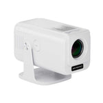 Videoproiettore portatile intelligente V1 con messa a fuoco manuale, schermo LCD da 3 pollici, risoluzione 1920x1080P, frequenza di campionamento 270 ANSI e sistema operativo Android 13., Manual Focus / US Plug, Manual Focus / EU Plug                  ...