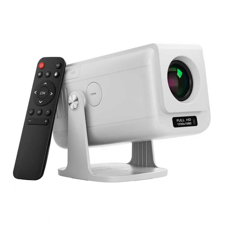 Videoproiettore portatile intelligente V1 con messa a fuoco manuale, schermo LCD da 3 pollici, risoluzione 1920x1080P, frequenza di campionamento 270 ANSI e sistema operativo Android 13., Manual Focus / US Plug, Manual Focus / EU Plug                  ...