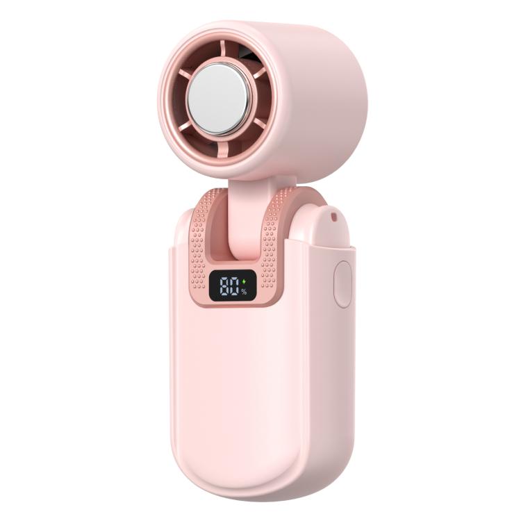 HX-F386 Mini ventola di raffreddamento pieghevole ad alta velocità con display digitale