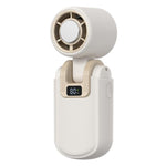 HX-F386 Mini ventola di raffreddamento pieghevole ad alta velocità con display digitale